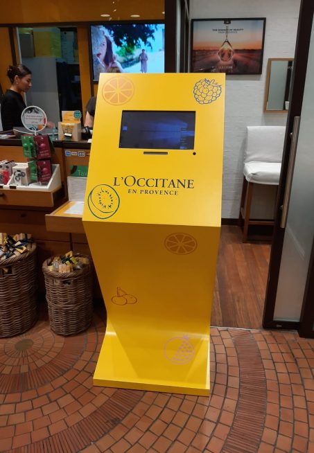 L'Occitane - Activation Digital Kiosk